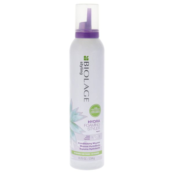 Biolage Hydra Foaming Conditioning Mousse Medium Hold by Matrix for Unisex - 8.25 oz Mousse Cheap