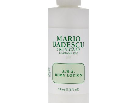 AHA Body Lotion by Mario Badescu for Unisex - 6 oz Body Lotion Discount