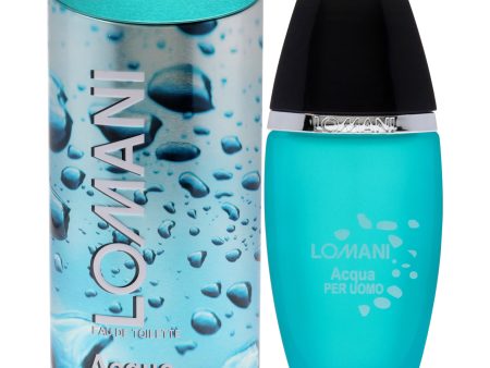 Acqua Per Uomo by Lomani for Men - 3.3 oz EDT Spray Sale