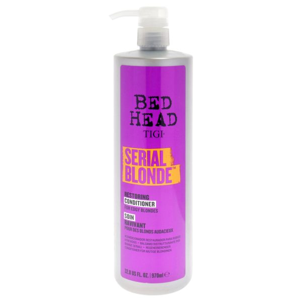 Bed Head Serial Blonde Conditioner by TIGI for Unisex - 32.8 oz Conditioner Cheap