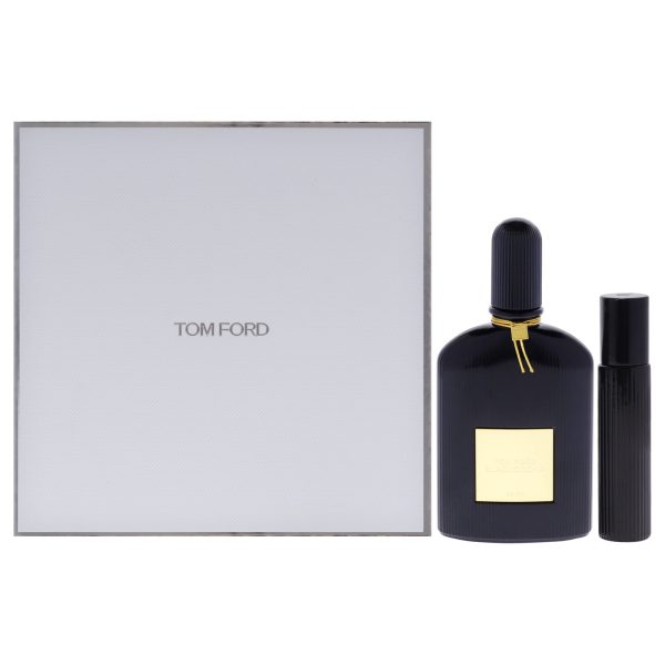 Black Orchid by Tom Ford for Women - 2 Pc Gift Set 1.7oz EDP Spray, 0.34oz EDP Spray Online Sale