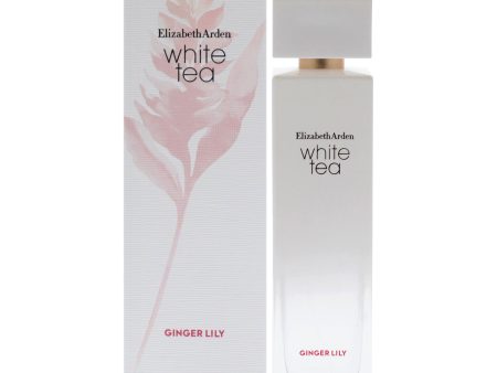 White Tea Ginger Lily by Elizabeth Arden for Women - 3.3 oz EDT Spray Hot on Sale