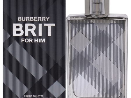 Burberry Brit by Burberry for Men - 3.3 oz EDT Spray Sale