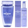 Blond Absolu Kit by Kerastase for Unisex - 2 Pc Kit 8.5oz Blond Absolu Hydrating Illuminating Shampoo, 5.1oz Blond Absolu Cicaplasme Serum For Cheap