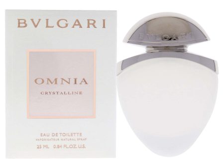 Bvlgari Omnia Crystalline by Bvlgari for Women - 0.84 oz EDT Spray For Discount