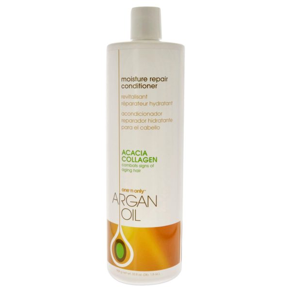 Argan Oil Moisture Acacia Collagen Repair Conditioner by One n Only for Unisex - 33.8 oz Conditioner Cheap