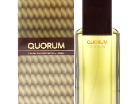 Aqua Quorum by Antonio Puig for Men - 3.4 oz EDT Spray (Tester) Sale