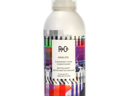 Analog Cleansing Foam Conditioner by R+Co for Unisex - 5.75 oz Conditioner Online Sale