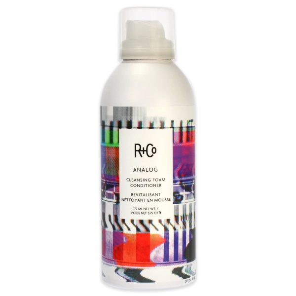 Analog Cleansing Foam Conditioner by R+Co for Unisex - 5.75 oz Conditioner Online Sale