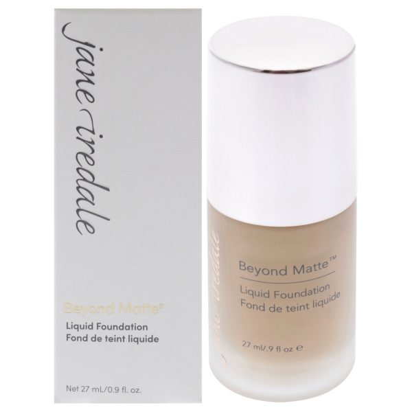 Beyond Matte Liquid Foundation - M7 Medium with Beige Gold Undertones by Jane Iredale for Women - 0.9 oz Foundation Online