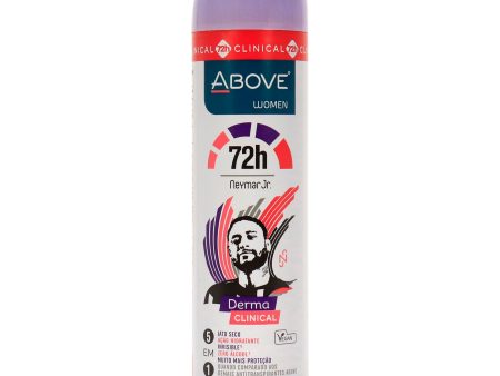 72 Hours Neymar Jr Derma Clinical Antiperspirant Deodorant - Women by Above for Women - 3.17 oz Deodorant Spray For Sale