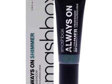 Always On Shimmer Cream Eye Shadow - Emerald by SmashBox for Women - 0.34 oz Eye Shadow Supply