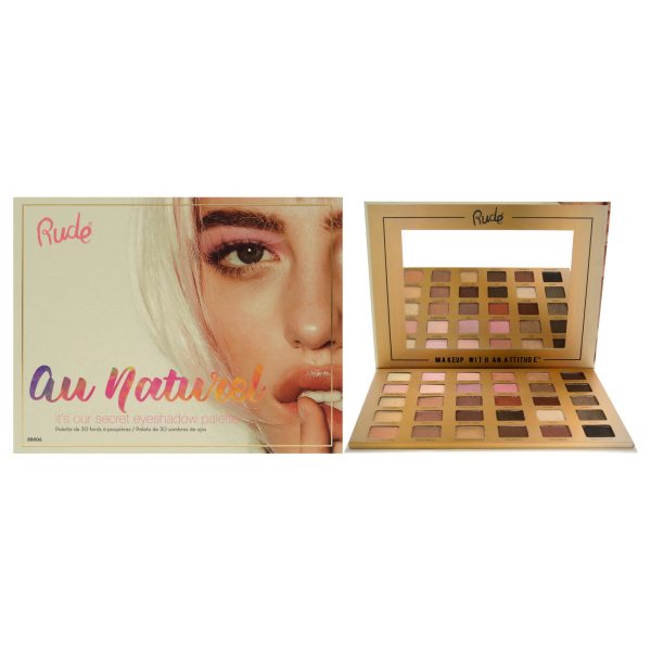 Au Naturel 30 Eyeshadow Palette by Rude Cosmetics for Women - 1.05 oz Eye Shadow For Sale