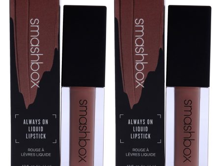 Always On Liquid Lipstick - Fair Game by SmashBox for Women - 0.13 oz Lipstick - Pack of 2 For Discount