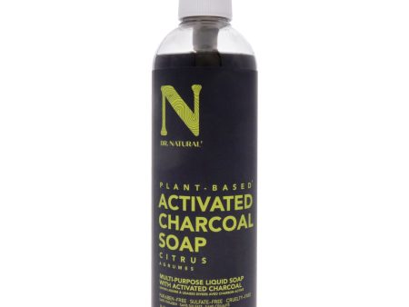 Activated Charcoal Liquid Soap - Citrus by Dr. Natural for Unisex - 16 oz Soap Cheap