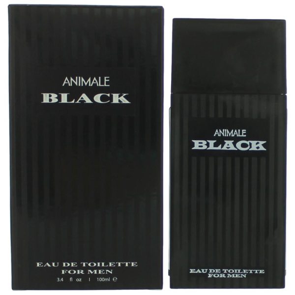 Animale Black By Animale, 3.4 Oz Eau De Toilette Spray For Men Cheap