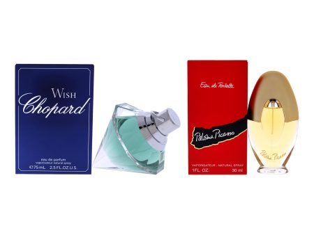 Wish by Chopard and Paloma Picasso Kit by Various Designers for Women - 2 Pc Kit 2.5oz EDP Spray, 1oz EDT Spray on Sale