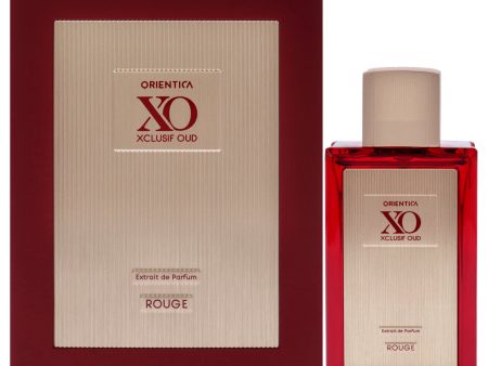 XO Xclusif Oud Rouge Extrait by Orientica for Unisex - 2 oz EDP Spray Online now