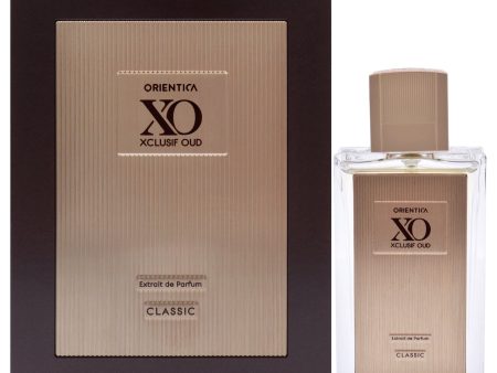 XO Xclusif Oud Classic Extrait by Orientica for Unisex - 2 oz EDP Spray on Sale