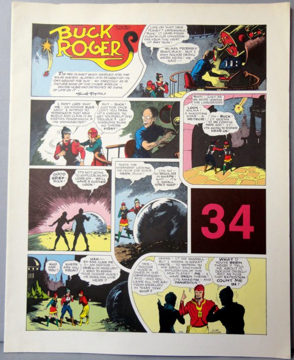 BUCK ROGERS In the 25th Century Vol 34 #397-408 Calkins Phil Nowlan Science Fiction Fantasy Sunday Color Comic Strip Reprint Fashion