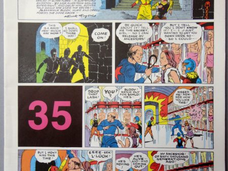 BUCK ROGERS In the 25th Century Vol 35 #409-420 Calkins Phil Nowlan Science Fiction Fantasy Sunday Color Comic Strip Reprint Online Sale