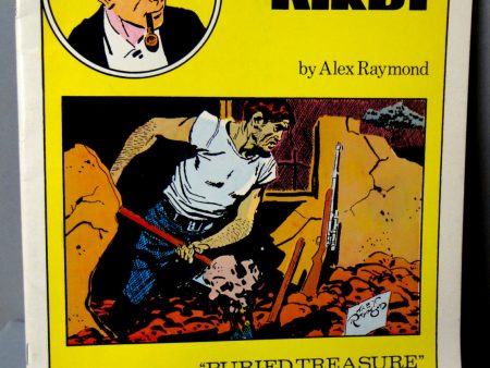 RIP KIRBY 15 Buried Treasure Alex Raymond large size B & W reprints June 12-September 23,1950 Pacific Club 1980 Limited Edition Online Hot Sale