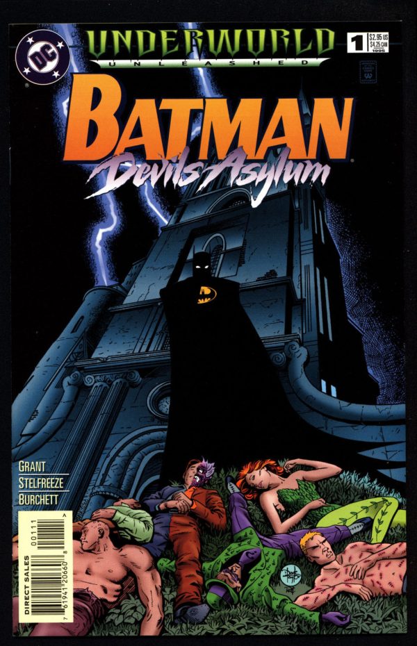 DC Comics Underworld Unleashed BATMAN Arkham Devils Asylum #1 Alan Grant Rick Burchet Brian Steelfreeze Gotham City For Discount