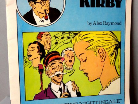 RIP KIRBY 16 The Missing Nightingale Alex Raymond large size B & W reprints September 25-December 23,1950 Pacific Club 1980 Limited Edition Discount