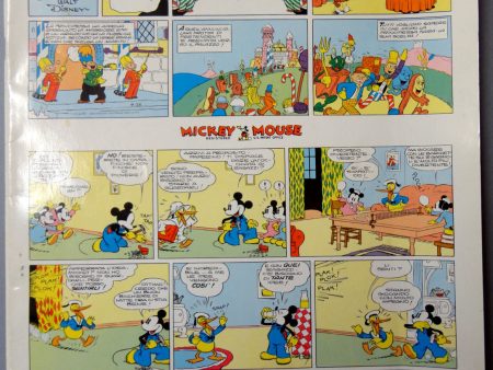 Walt Disney Sunday Silly Symphony Vol 1 1935 Floyd Gottfredson MICKEY MOUSE Donald Duck In ITALIAN Color Comic Strip Reprint Online