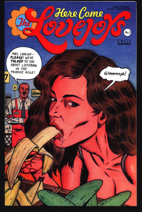 Here Come the Lovejoys #2 Bruce McCorkindale Adult Family Fun Pin Up Eros Comix Fantagraphics Comic Book Online Hot Sale